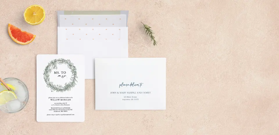 Front with Envelope Liner