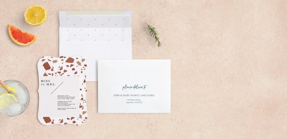 Front with Envelope Liner