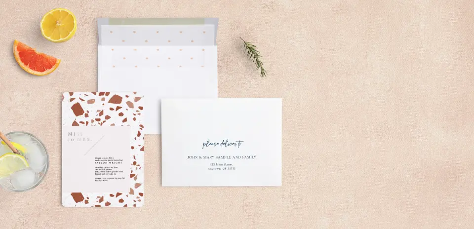 Front with Envelope Liner
