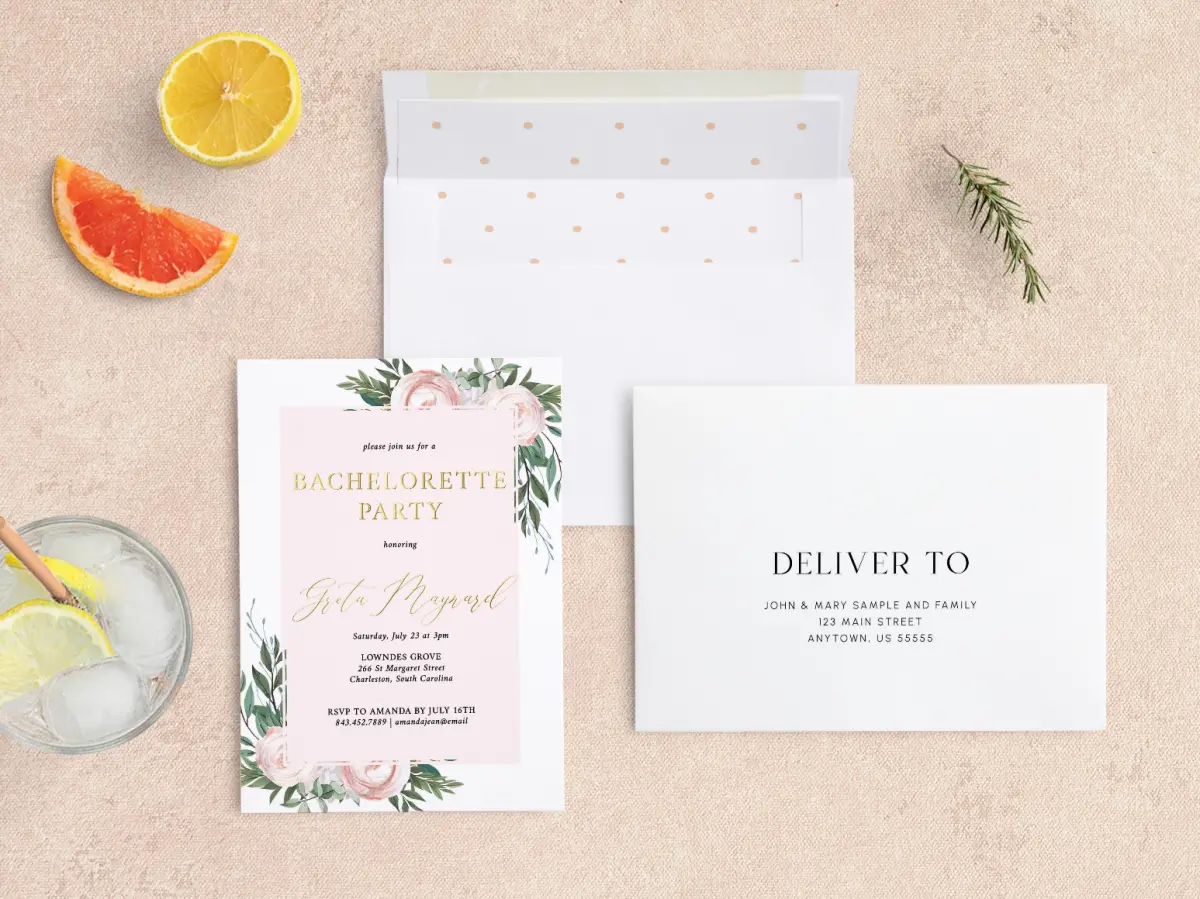 Front with Envelope Liner