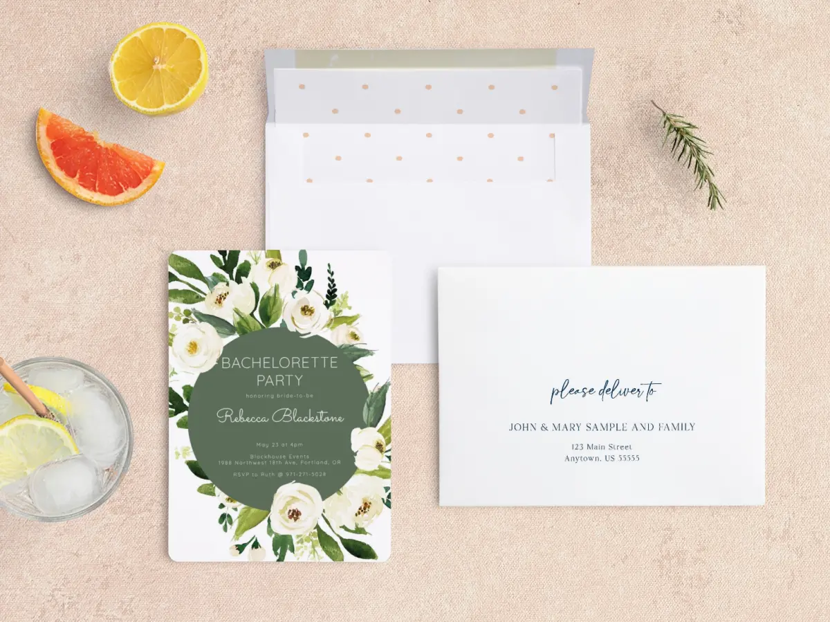 Front with Envelope Liner