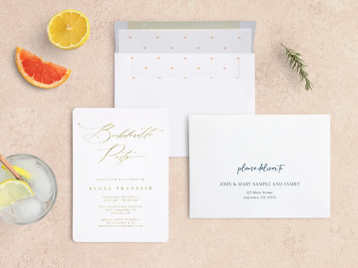 Front with Envelope Liner