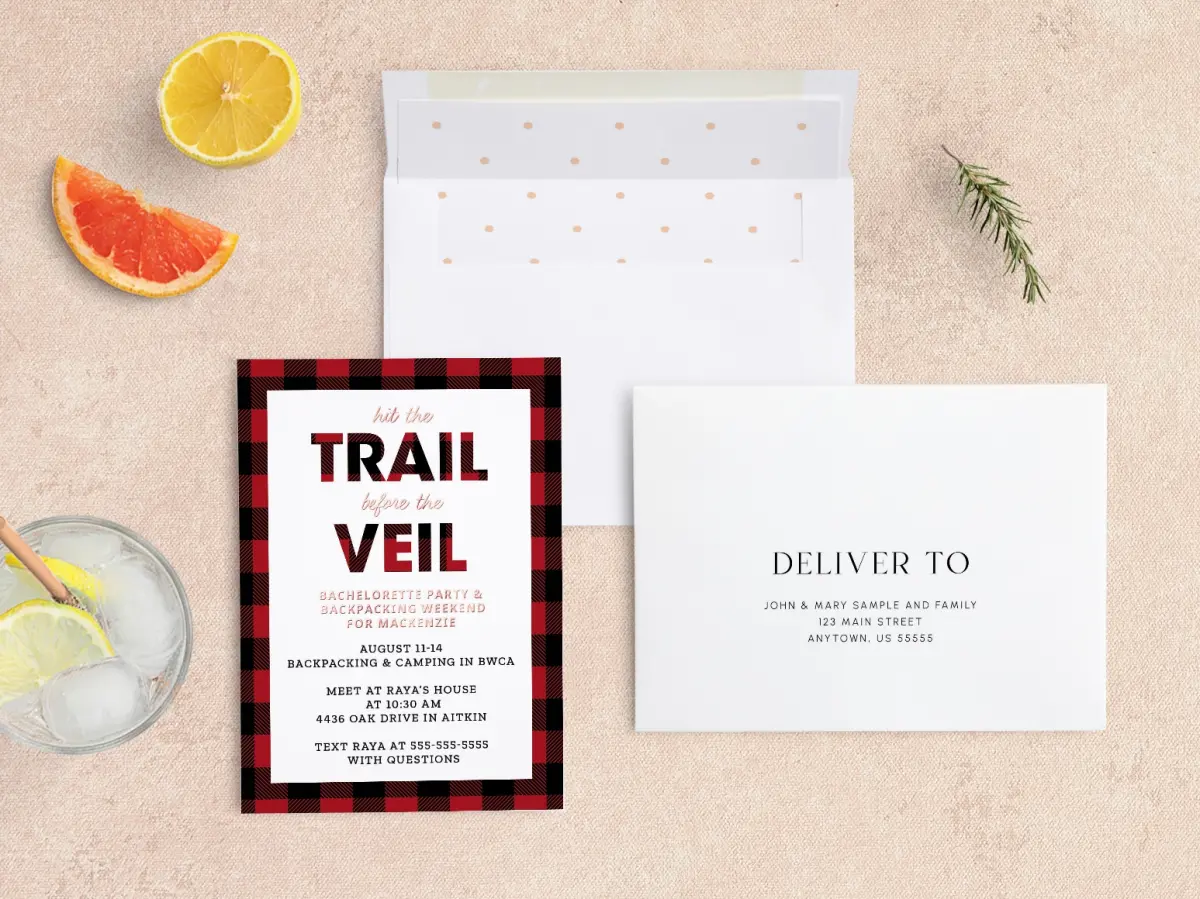 Front with Envelope Liner