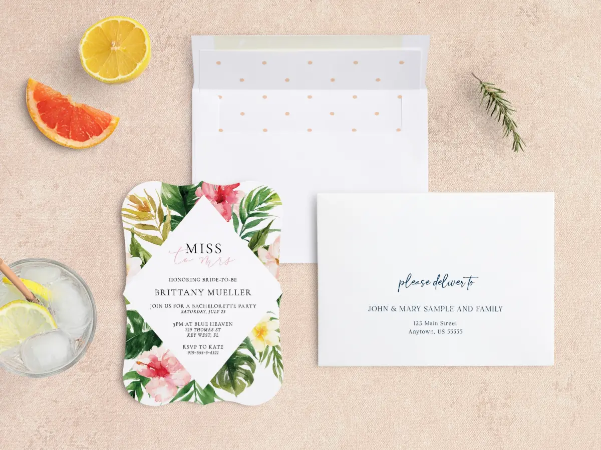 Front with Envelope Liner