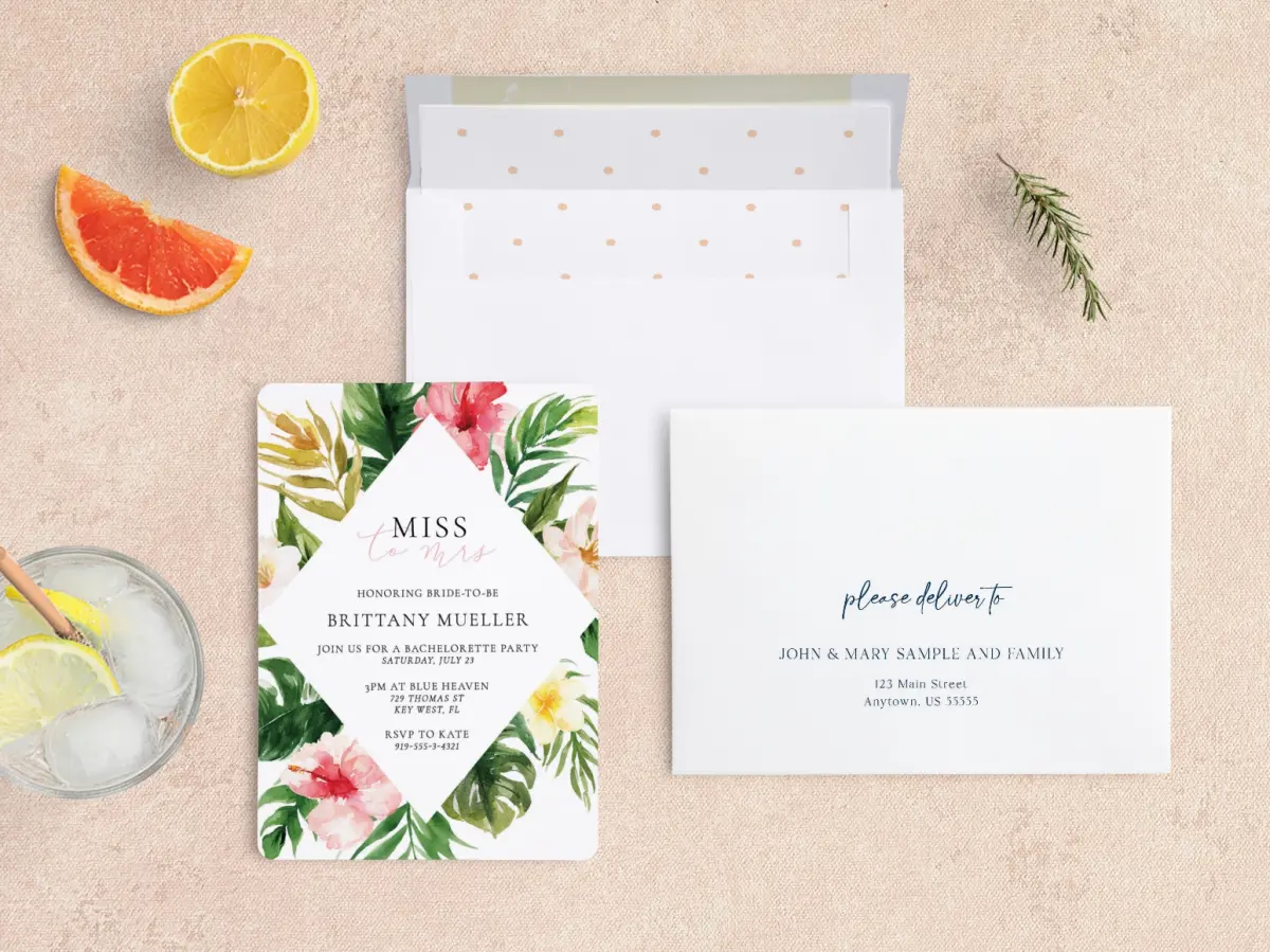 Front with Envelope Liner