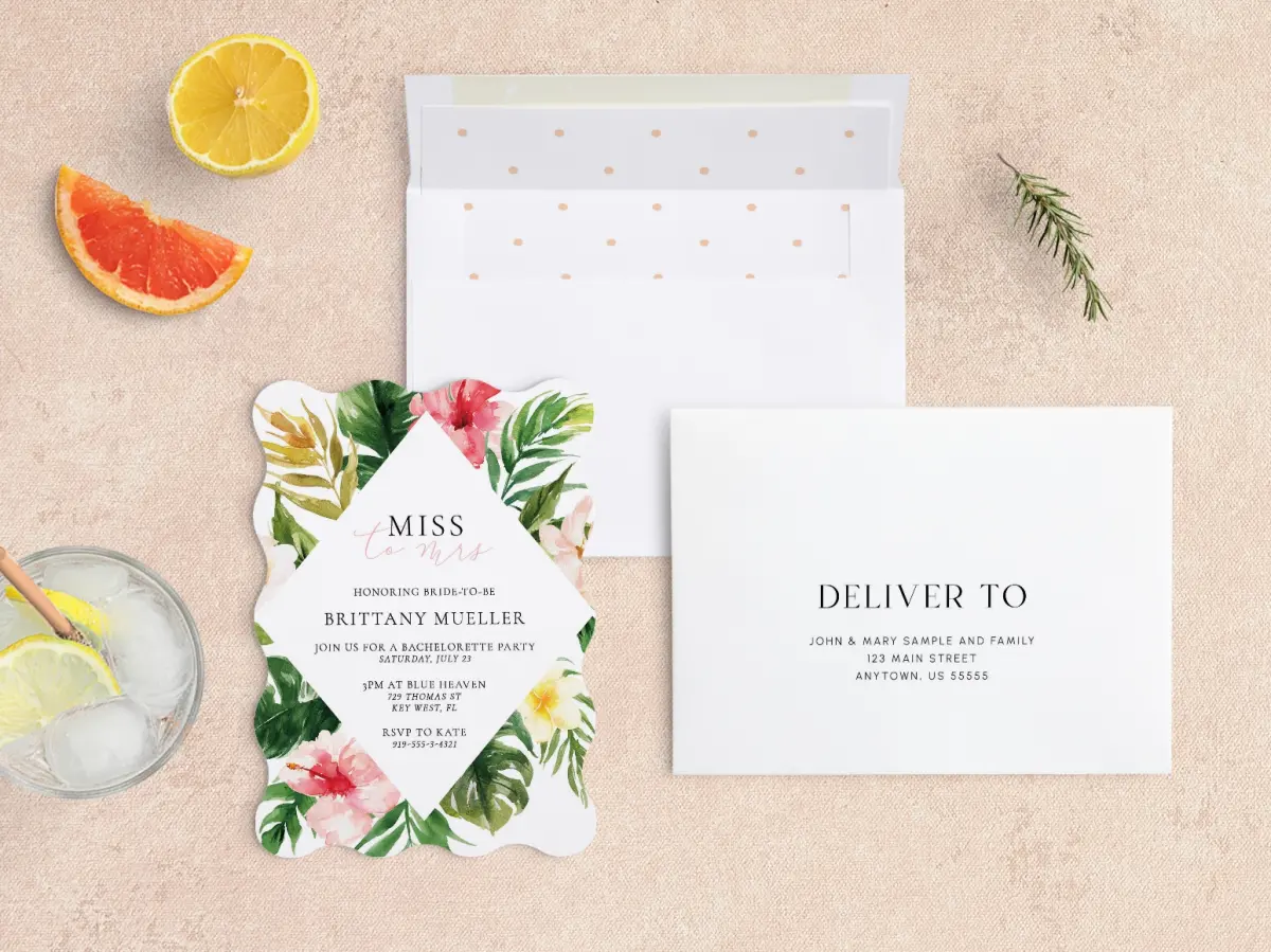 Front with Envelope Liner