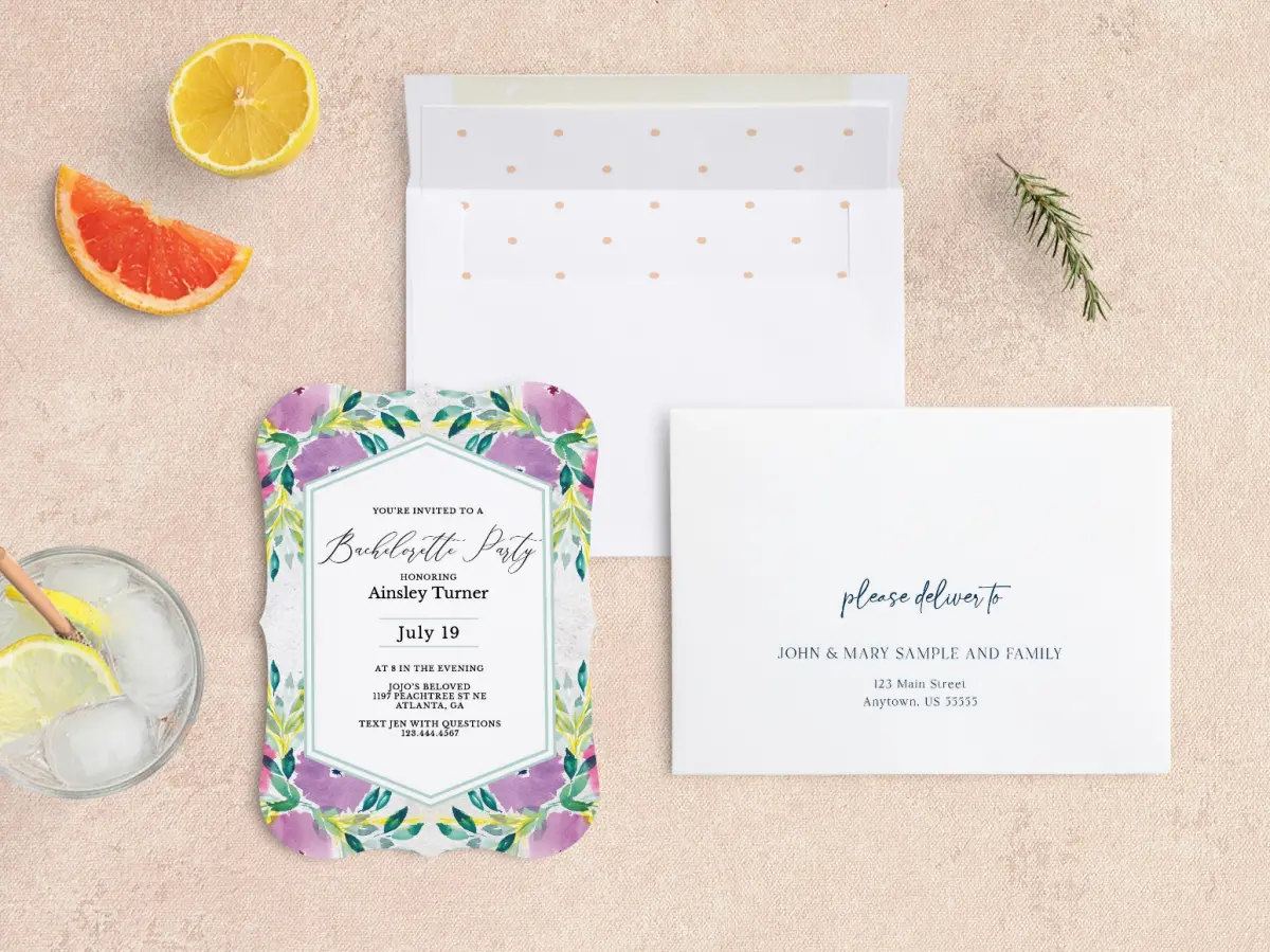 Front with Envelope Liner