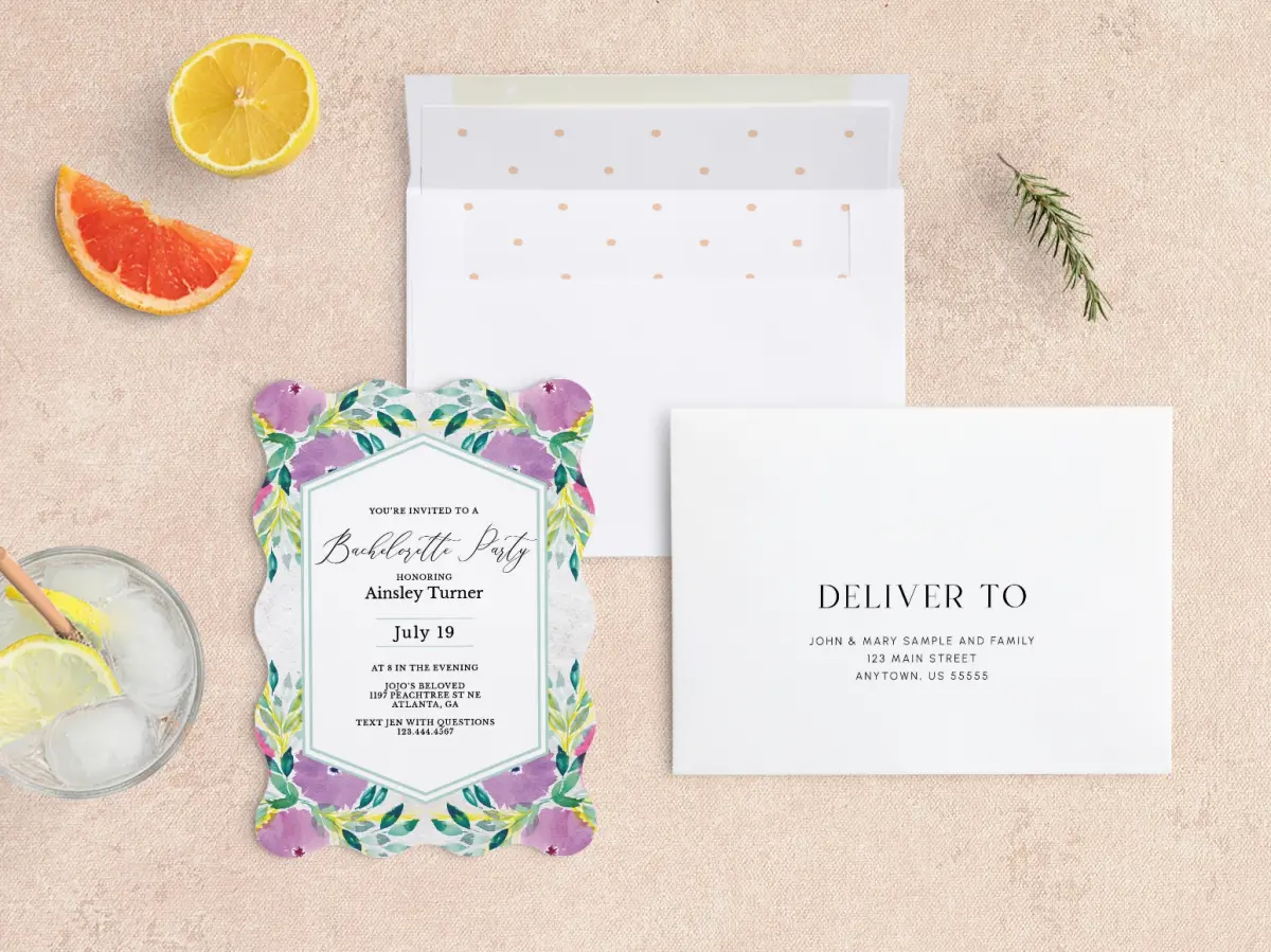 Front with Envelope Liner