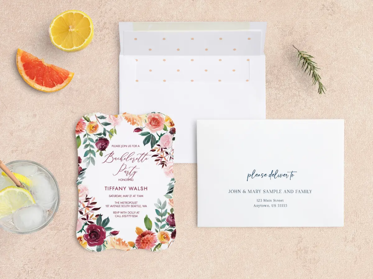 Front with Envelope Liner