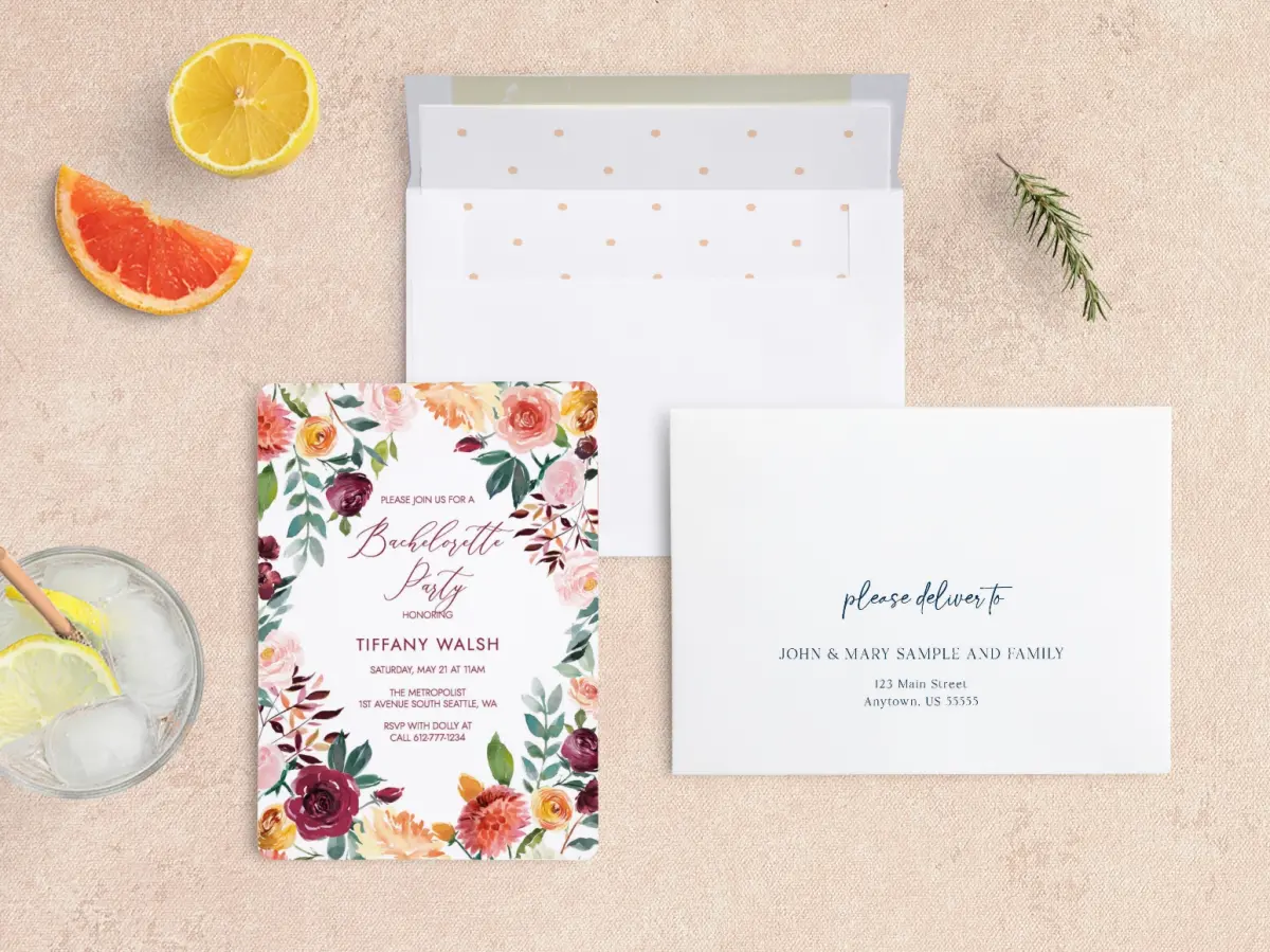 Front with Envelope Liner