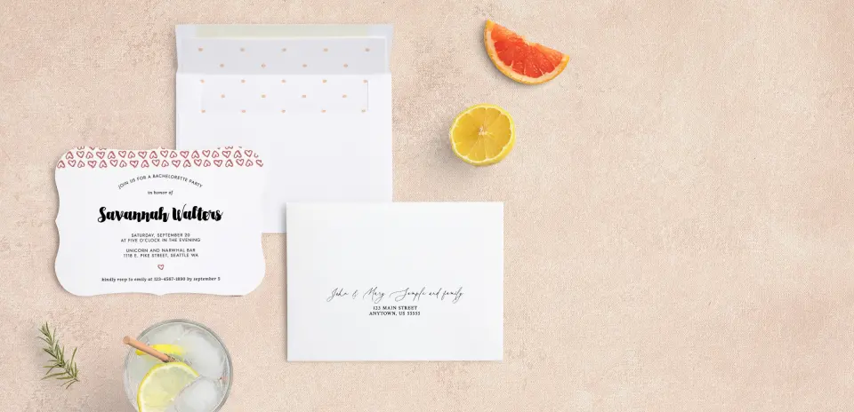 Front with Envelope Liner