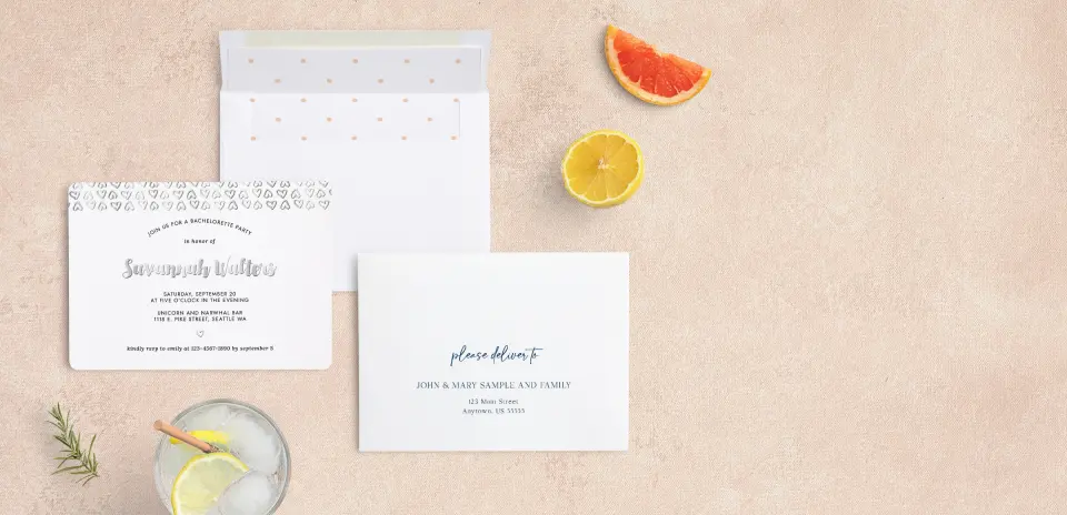 Front with Envelope Liner