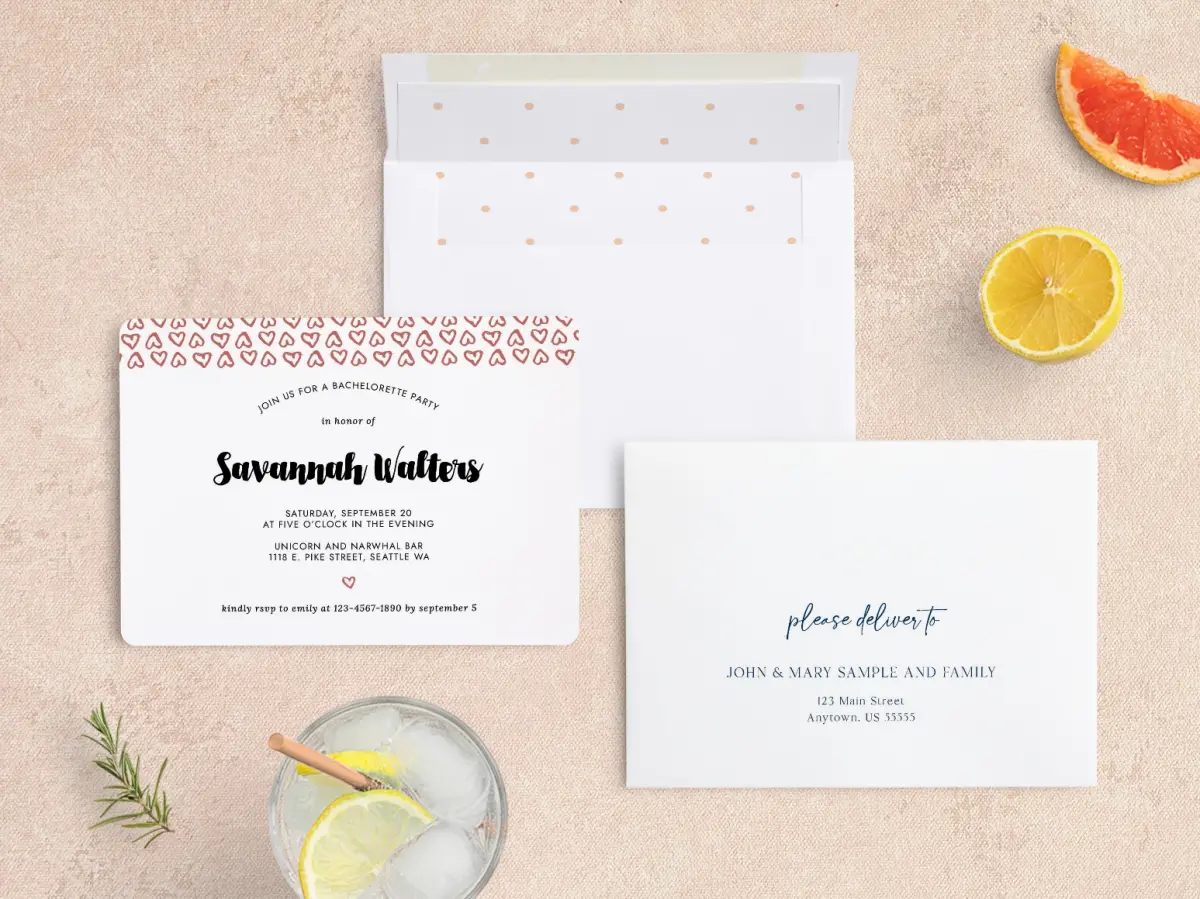 Front with Envelope Liner