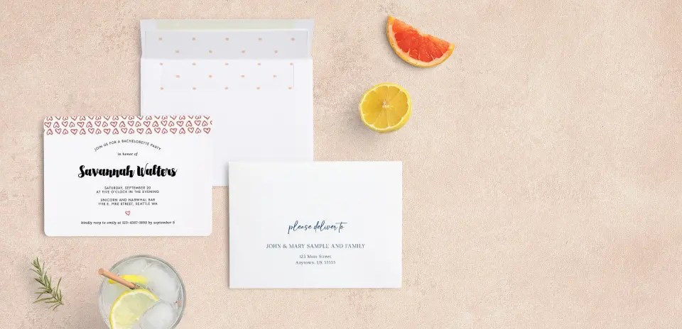 Front with Envelope Liner