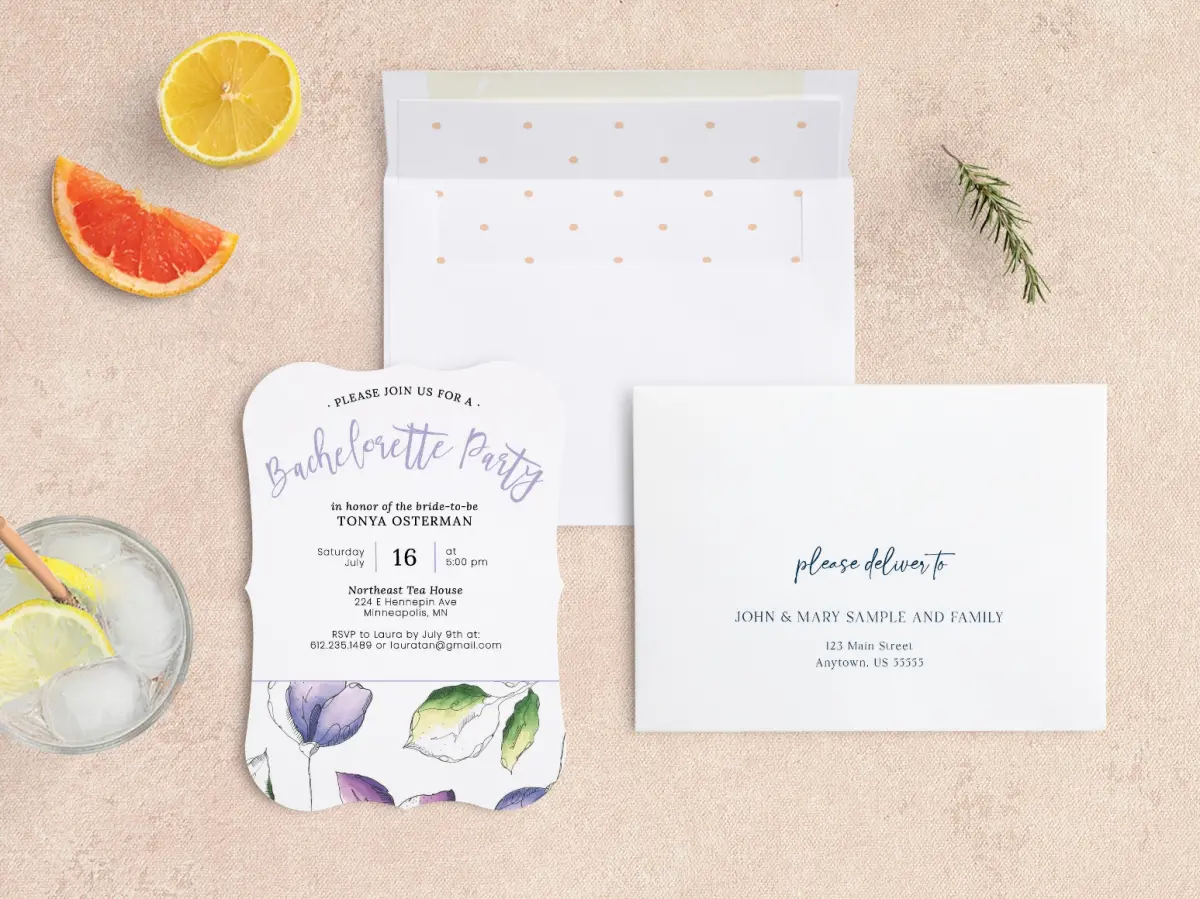 Front with Envelope Liner