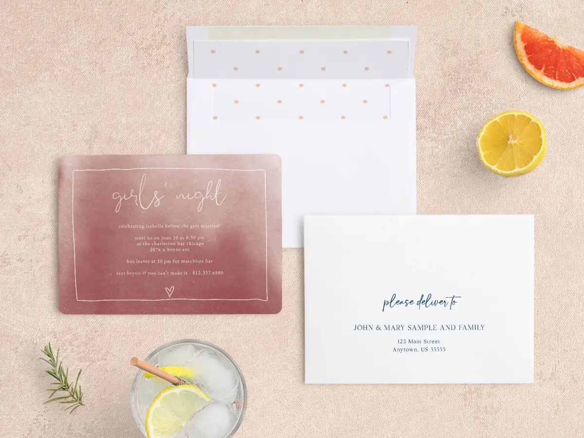 Front with Envelope Liner