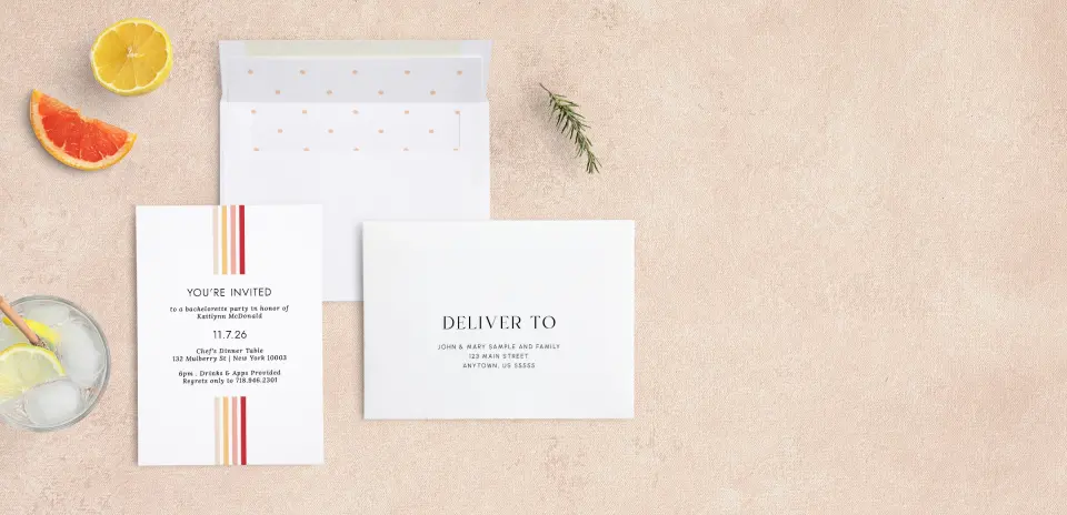 Front with Envelope Liner
