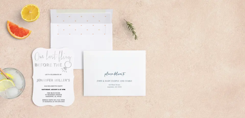 Front with Envelope Liner