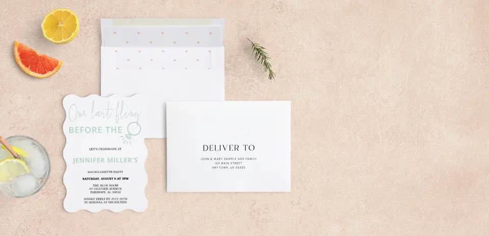Front with Envelope Liner