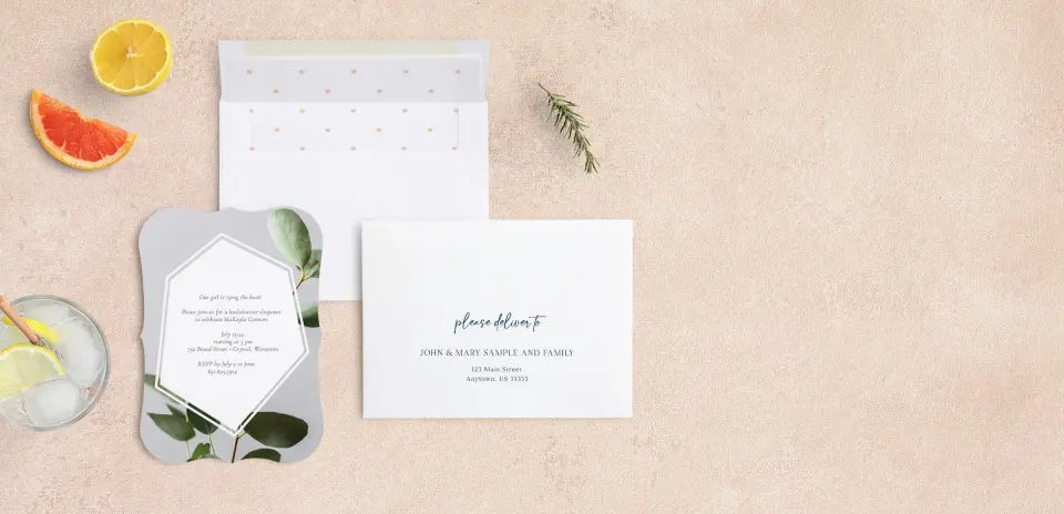 Front with Envelope Liner