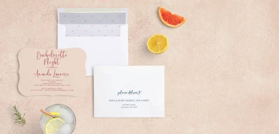 Front with Envelope Liner