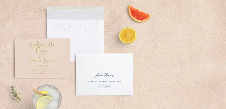 Front with Envelope Liner