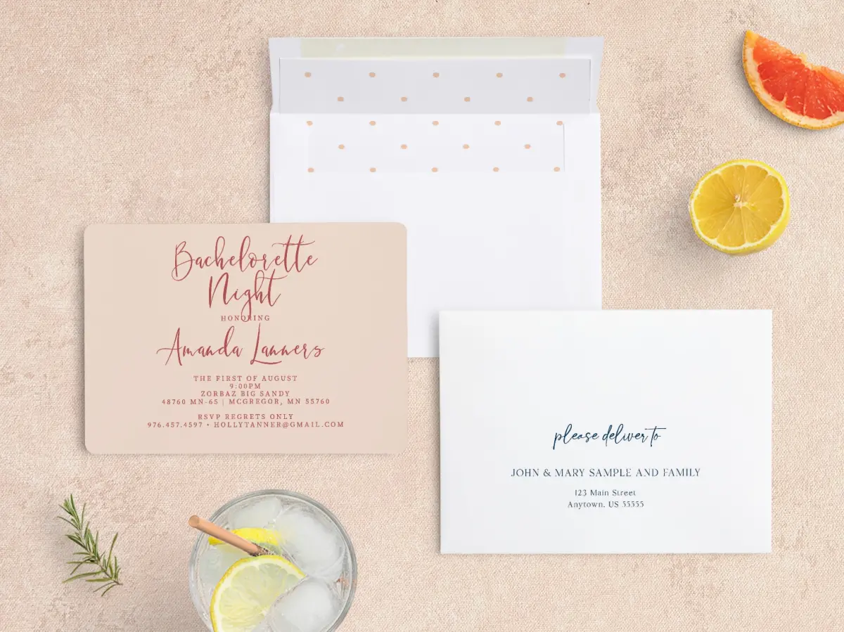 Front with Envelope Liner