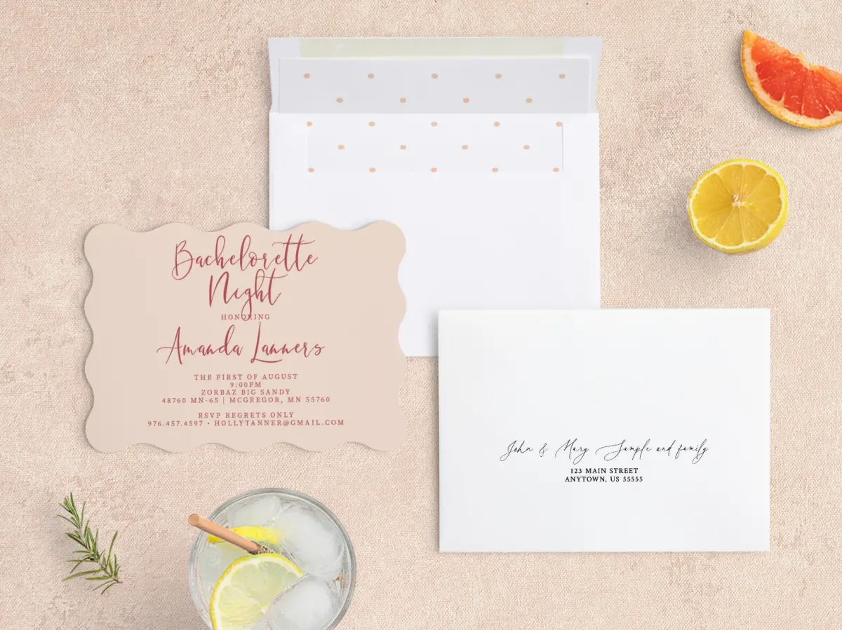 Front with Envelope Liner