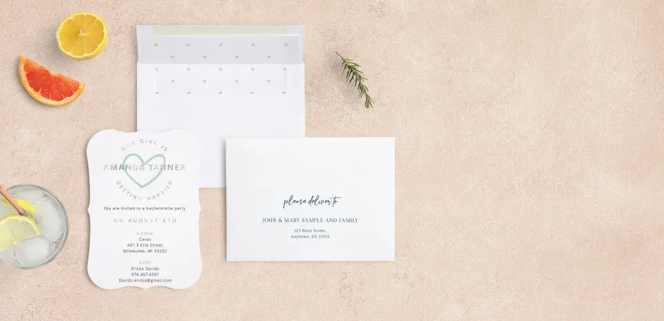 Front with Envelope Liner