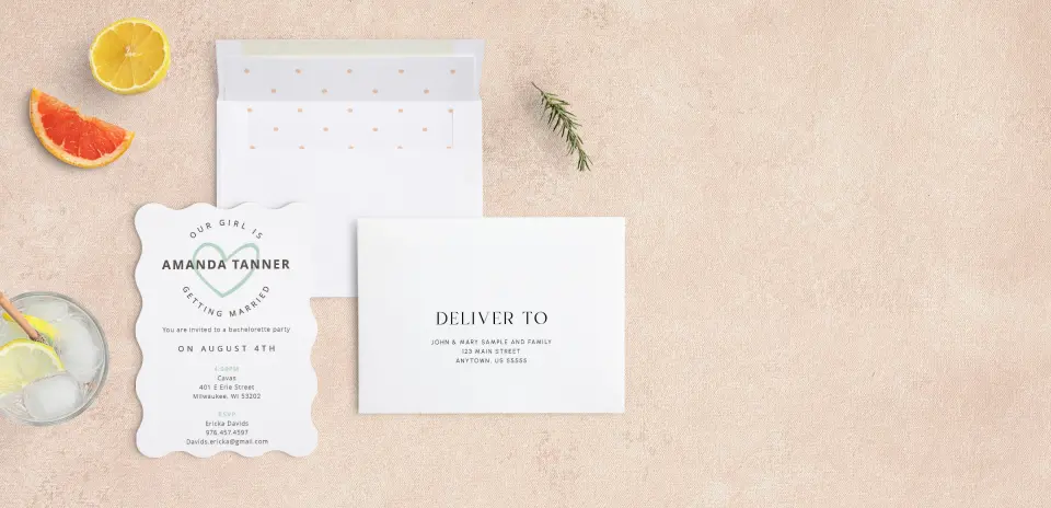 Front with Envelope Liner