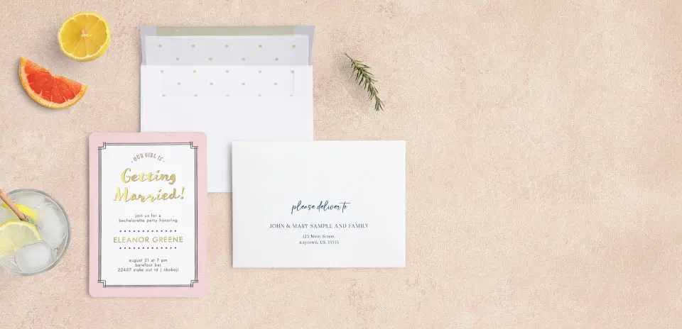 Front with Envelope Liner