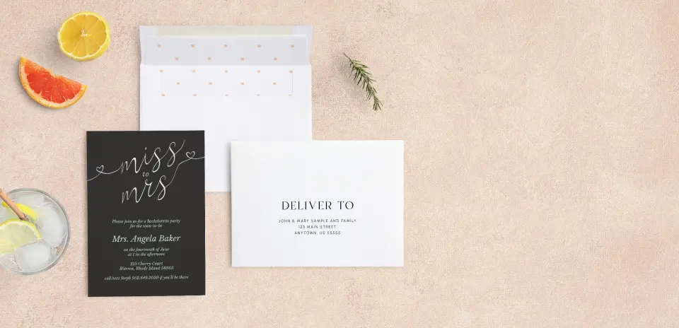 Front with Envelope Liner