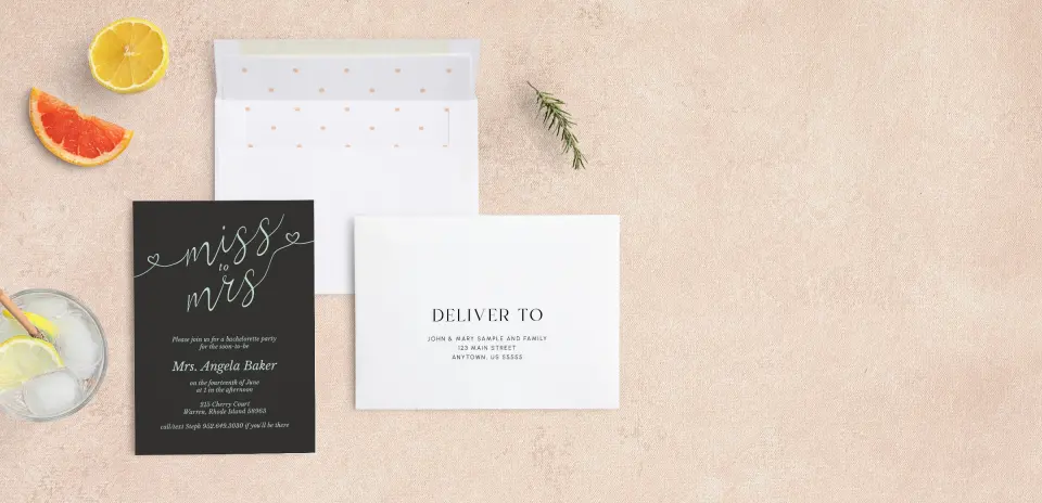 Front with Envelope Liner
