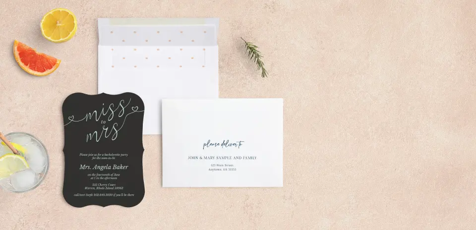 Front with Envelope Liner