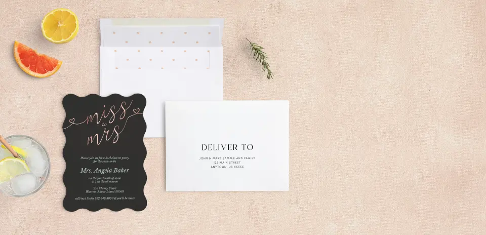 Front with Envelope Liner