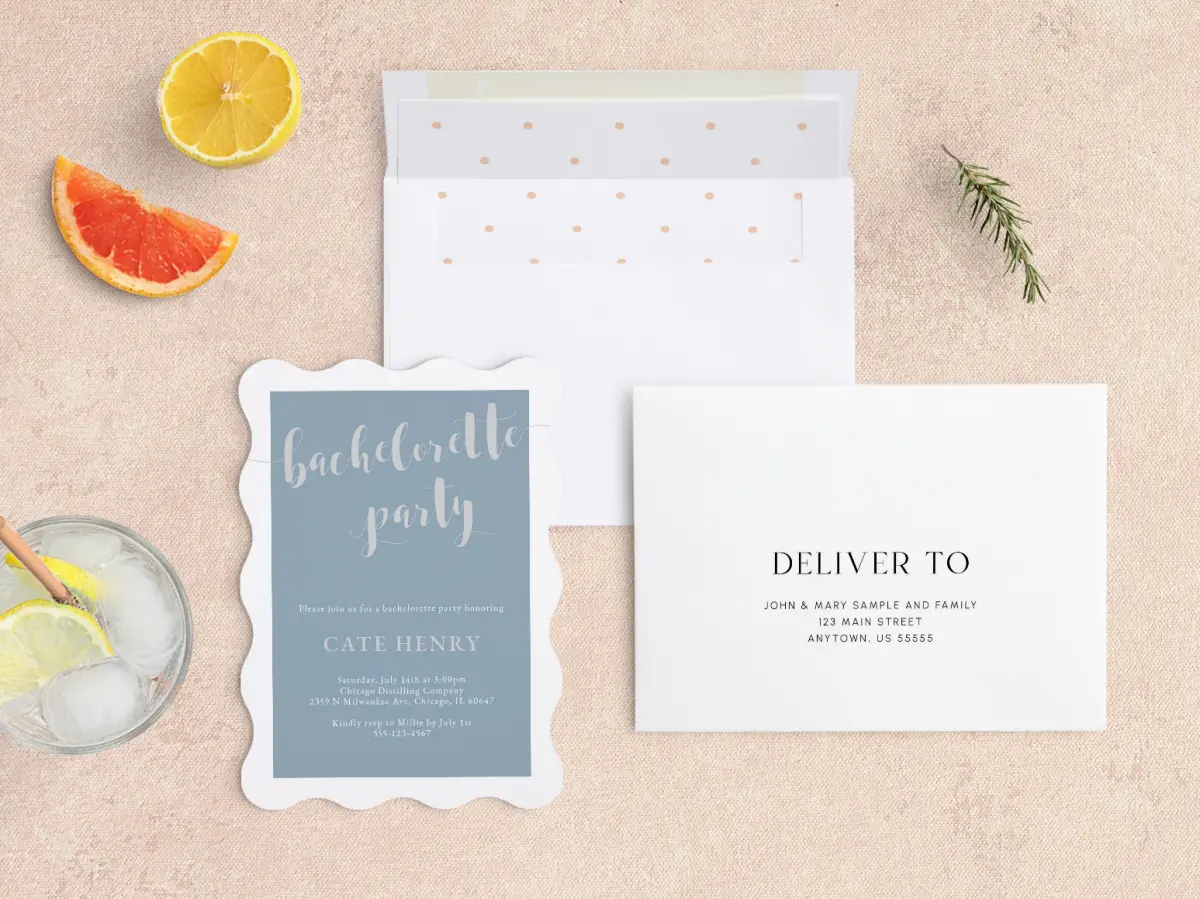 Front with Envelope Liner