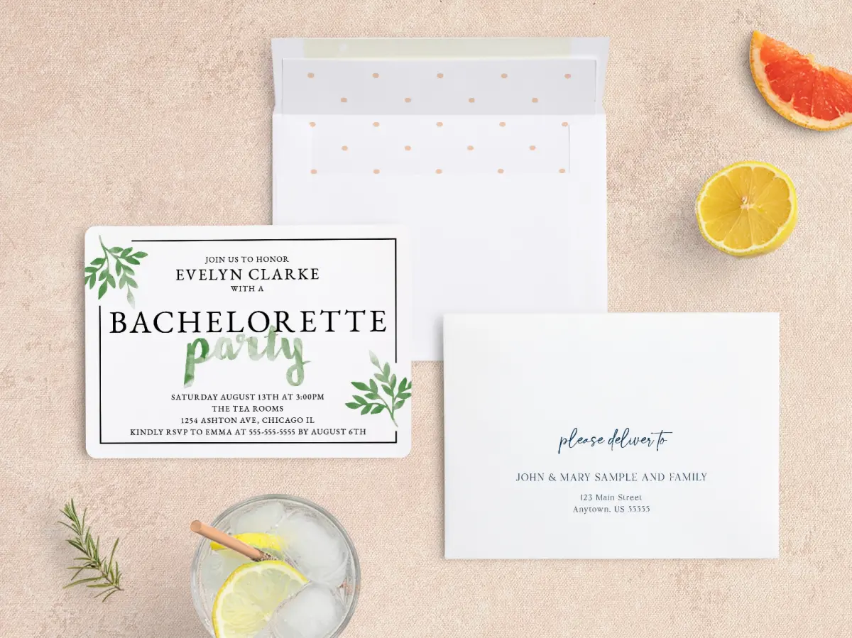 Front with Envelope Liner