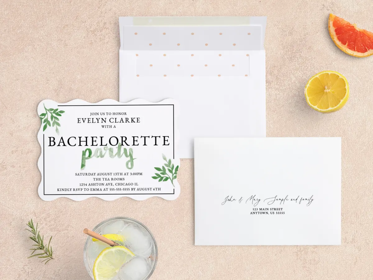 Front with Envelope Liner