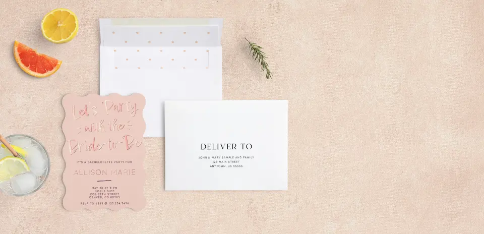 Front with Envelope Liner