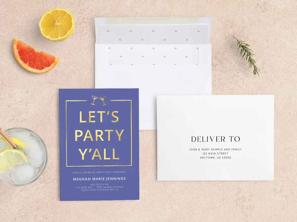 Front with Envelope Liner