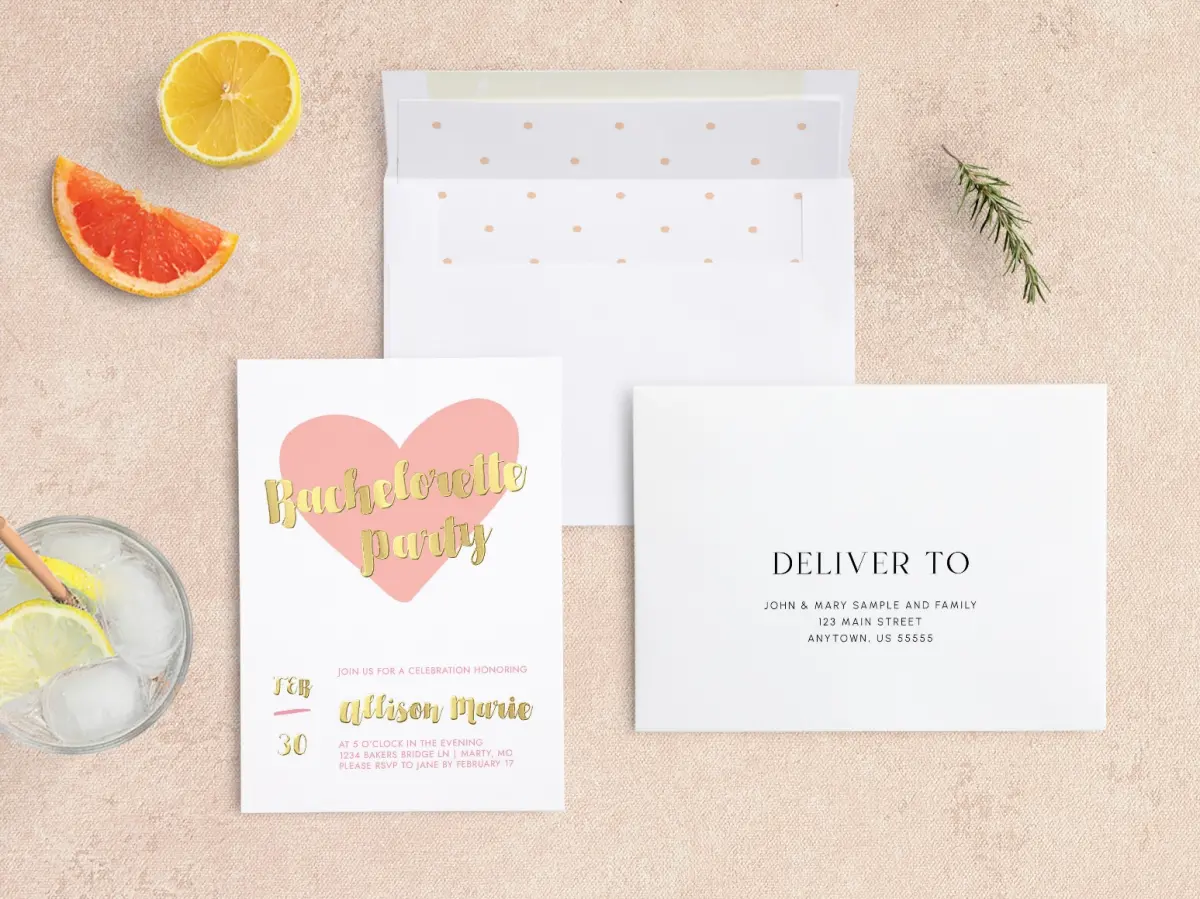 Front with Envelope Liner