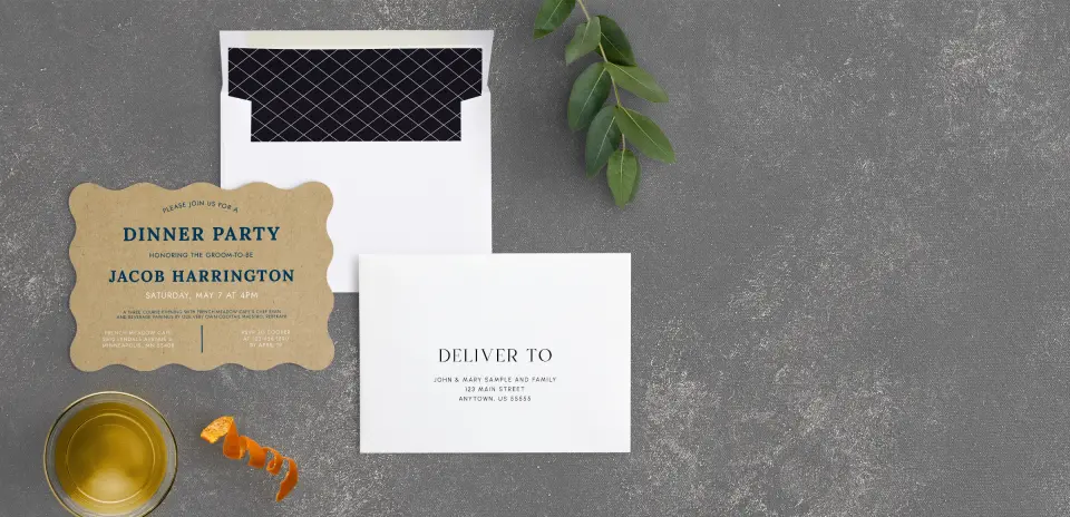 Front with Envelope Liner
