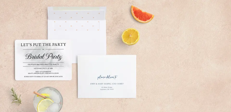 Front with Envelope Liner