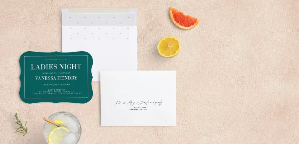 Front with Envelope Liner
