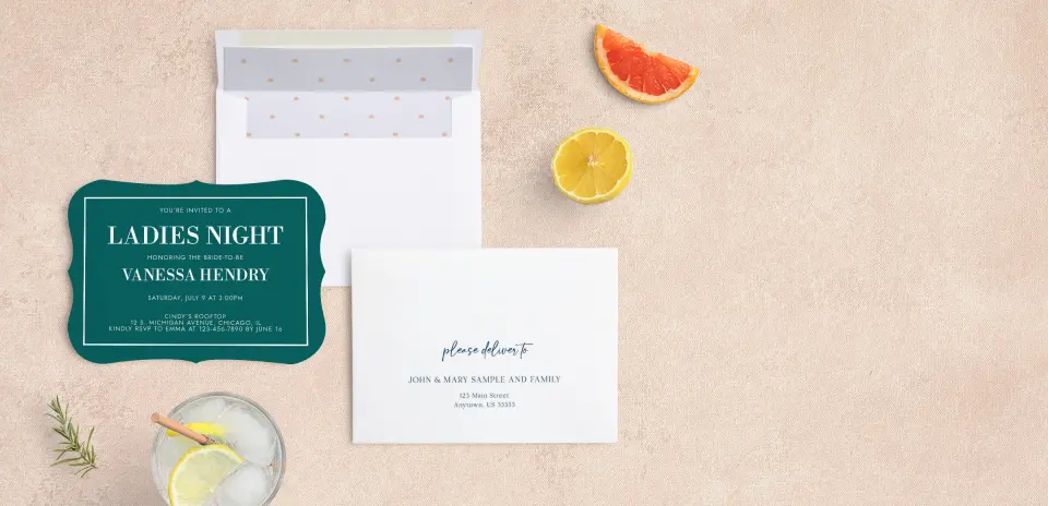 Front with Envelope Liner
