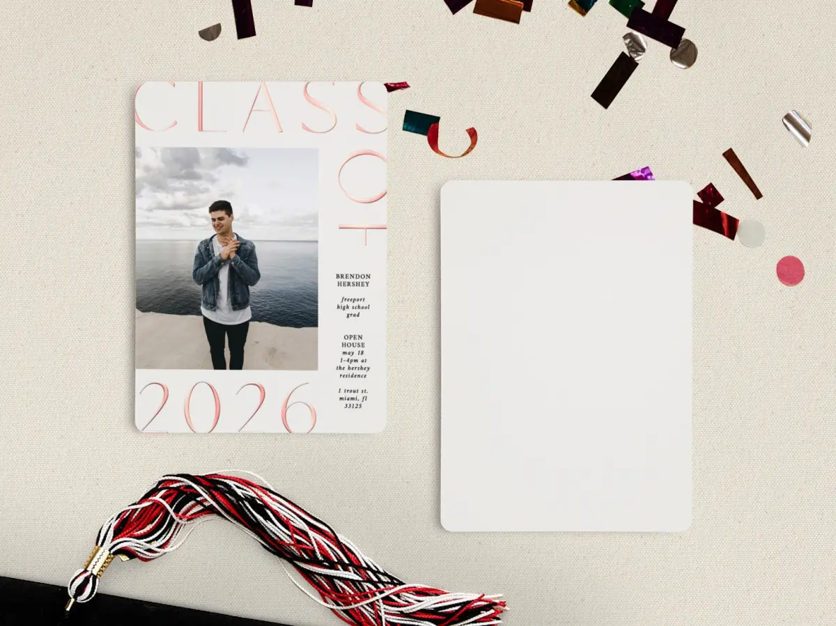 Grad Card Back