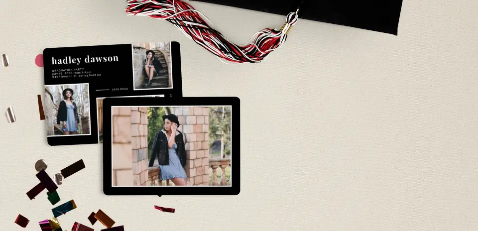 Grad Card Back