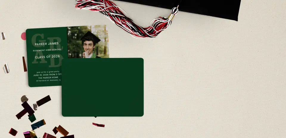 Grad Card Back