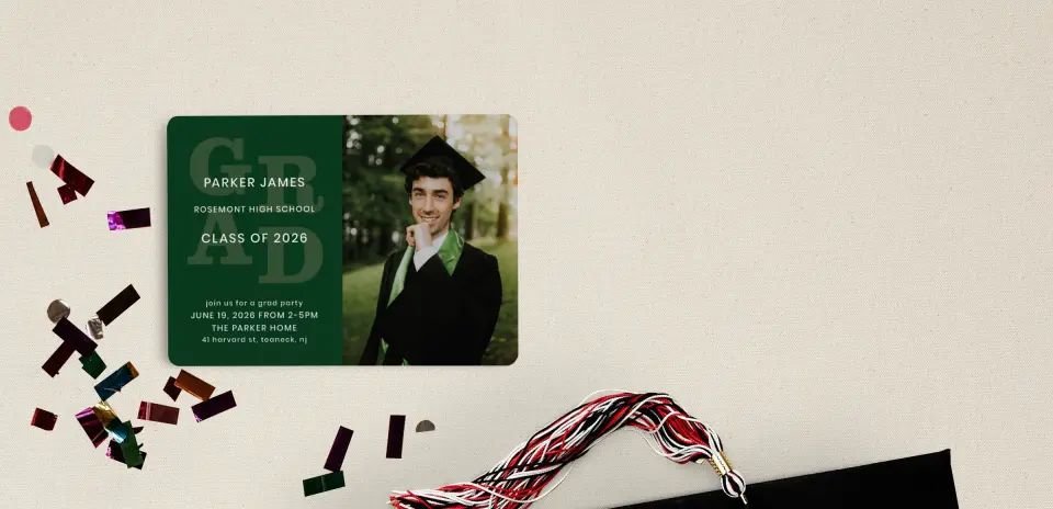 Grad Card Front