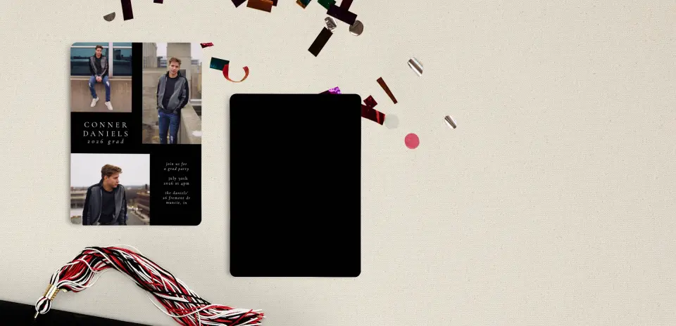 Grad Card Back